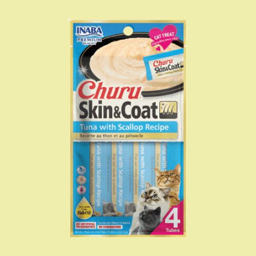 2-1.png Churu Skin & Coat Tuna with Scallop Recipe 4 tubos