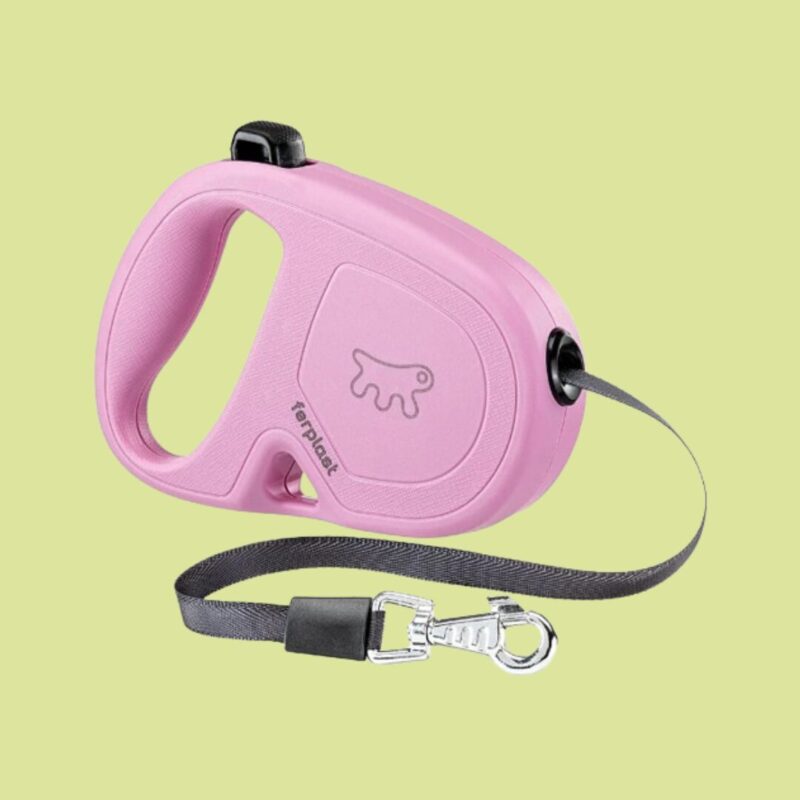 COLORES-PRODUCTOS-CAN-BACAN-40-2 Ferplast Flippy One Tape Pink Lead / Correa Retractil