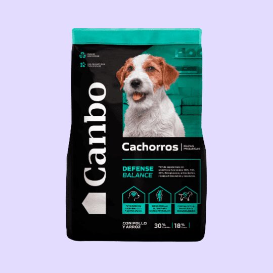 Canbo-Pollo-Arroz-Cachorro-Raza-Pequena-1-kg.png Canbo Pollo & Arroz Cachorro Raza Pequeña 1 kg