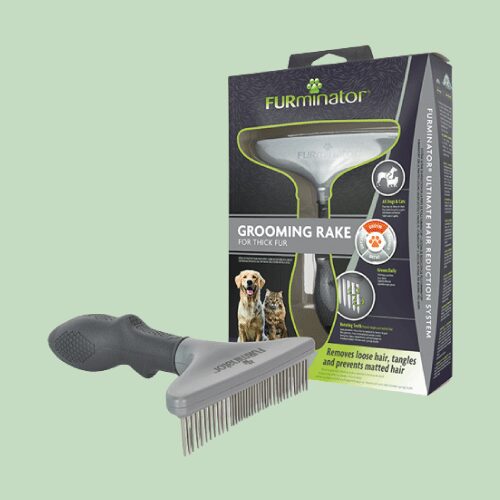 FURminator-Grooming-Rake-Dog-Cat-1 FURminator Grooming Rake Dog & Cat