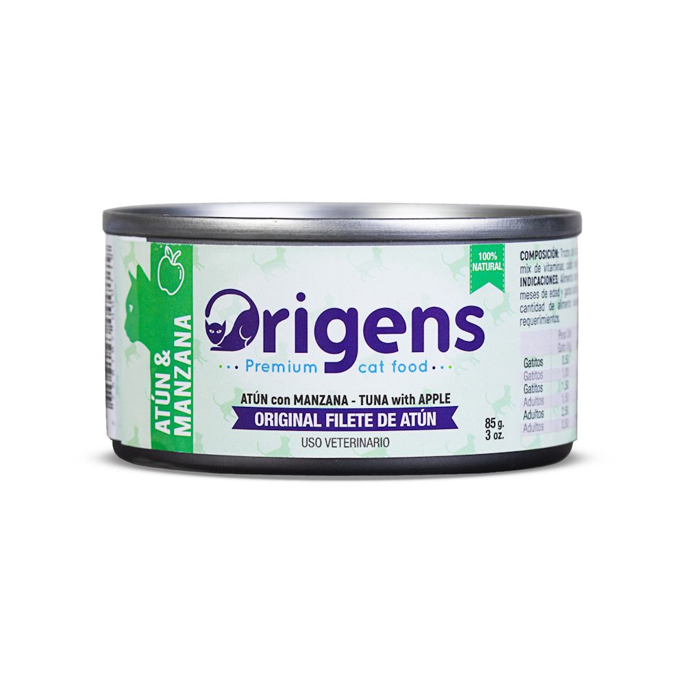 Origens Filete de Atún con Manzana 85 g