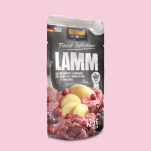 LAMM-1 Belcando Cordero con Patatas y Arándanos, 125 Gr.