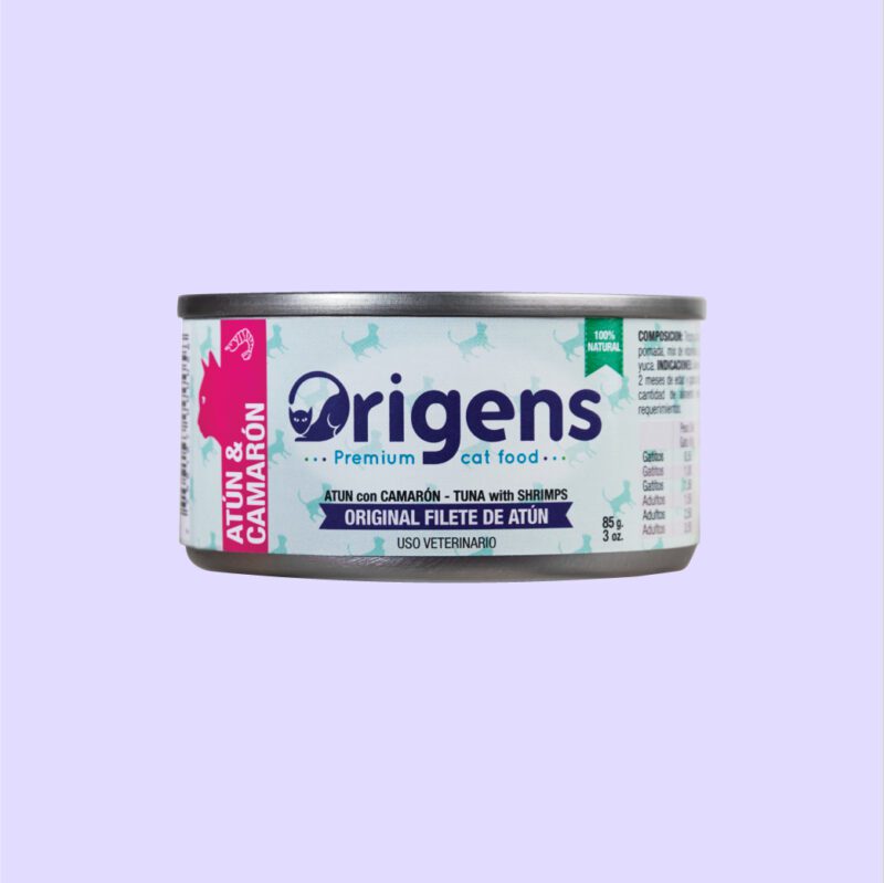 Origens-5.jpg Origens Filete de Atún con Camarón 85 g