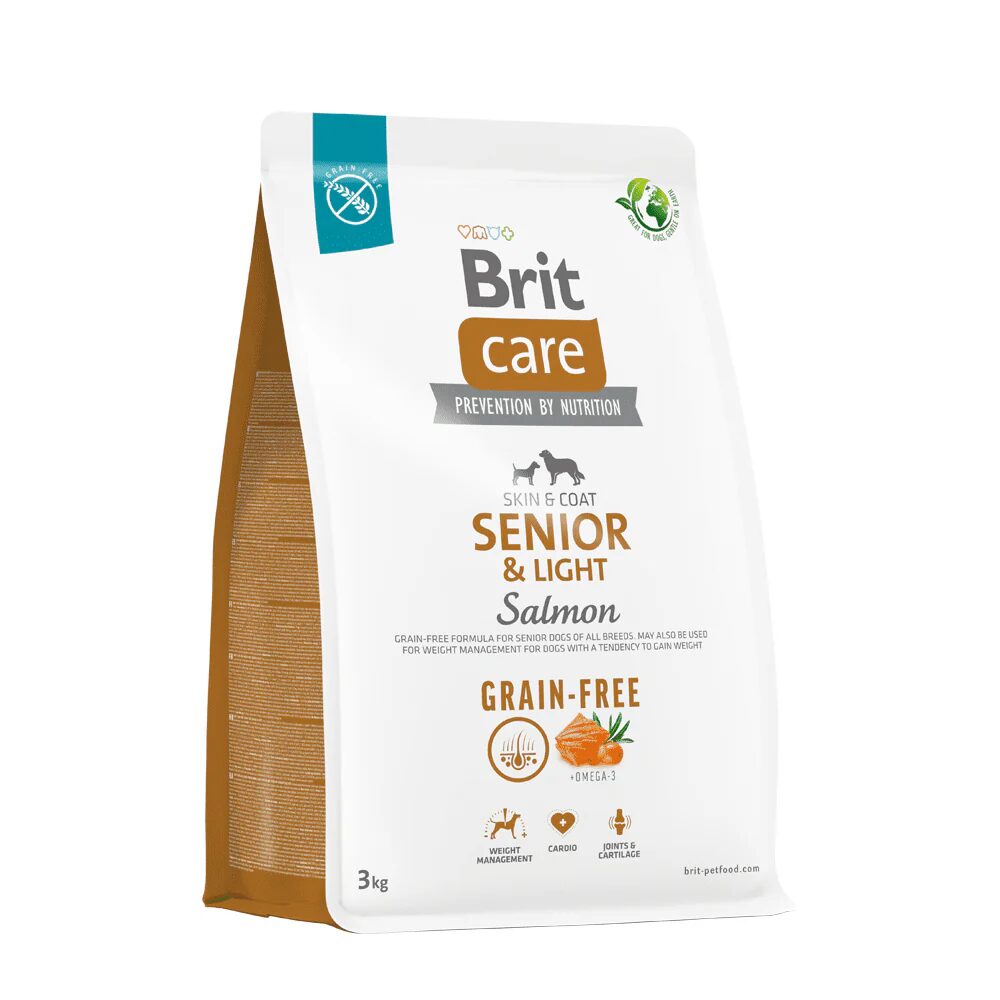Brit Care Dog Grain-Free Senior  Light Salmón