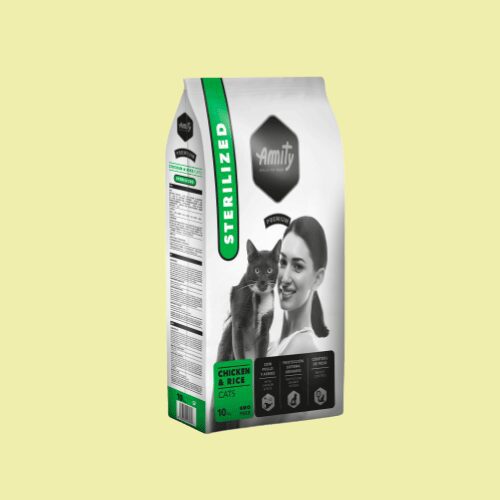 Amity-Premium-Adult-Cat-Sterilized-Chicken-Rice-10-KG Amity Premium de pollo y arroz para gato adulto