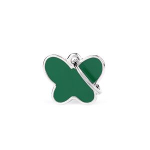 My-family-green-butterfly-id-tag MY FAMILY - GREEN BUTTERFLY