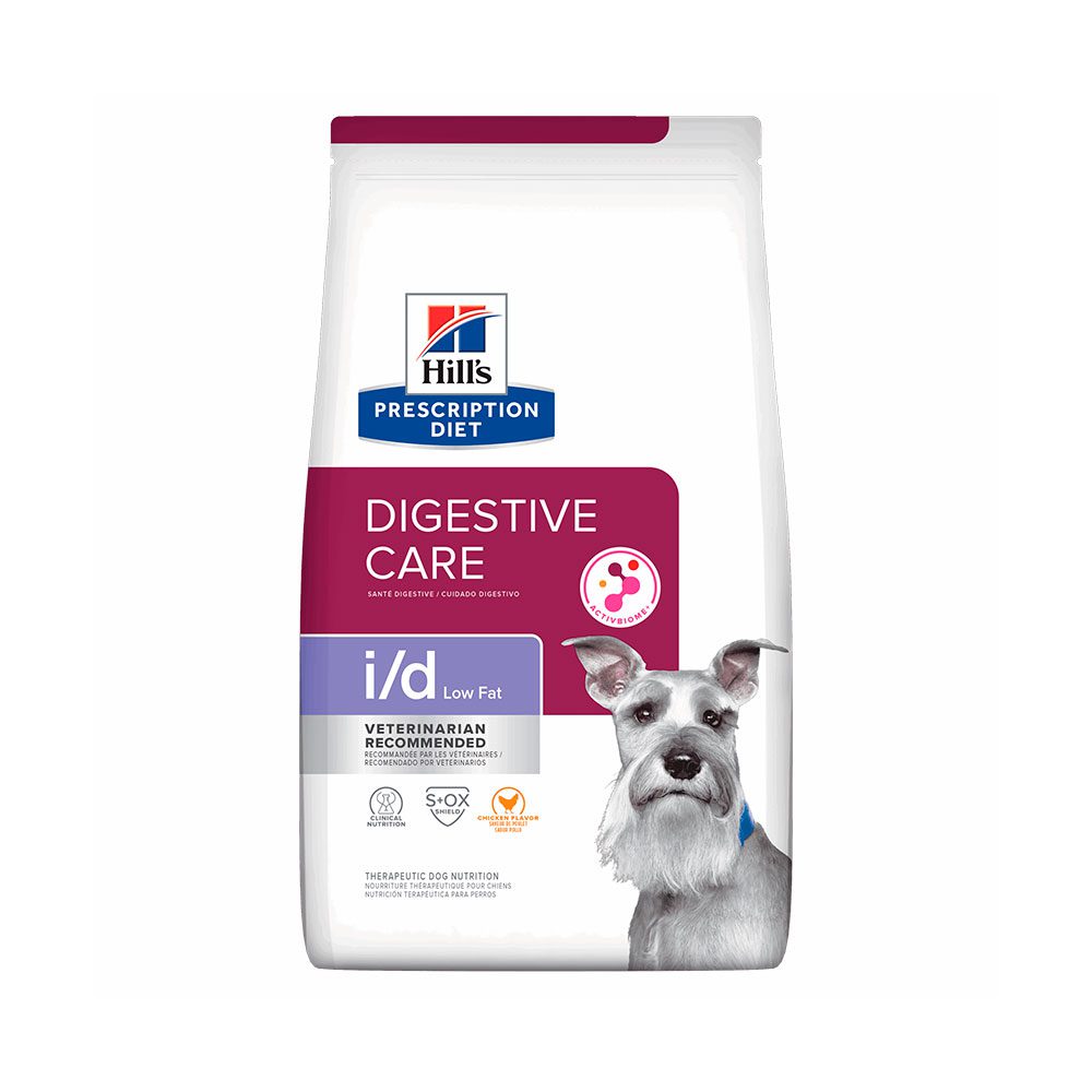 HILLS PD Canine i/d Low Fat 8.5 lb- 3.9KG