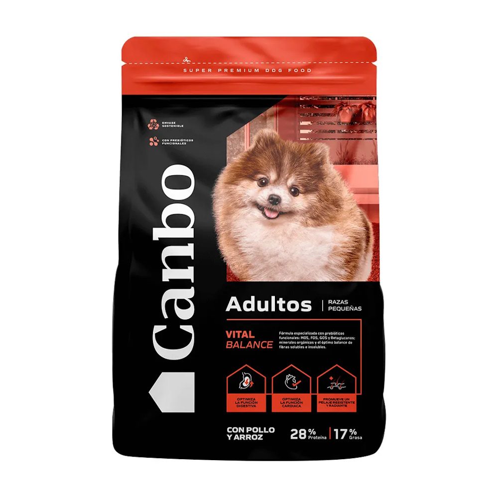 Canbo Pollo y Arroz Adulto Raza Pequeña