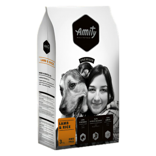 Amity Premium Cordero y Arroz - Perros raza mediana y grande