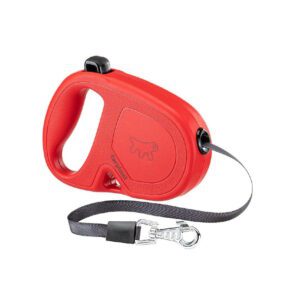 75094222-1 Ferplast Flippy One Tape Red Lead Correa Retráctil