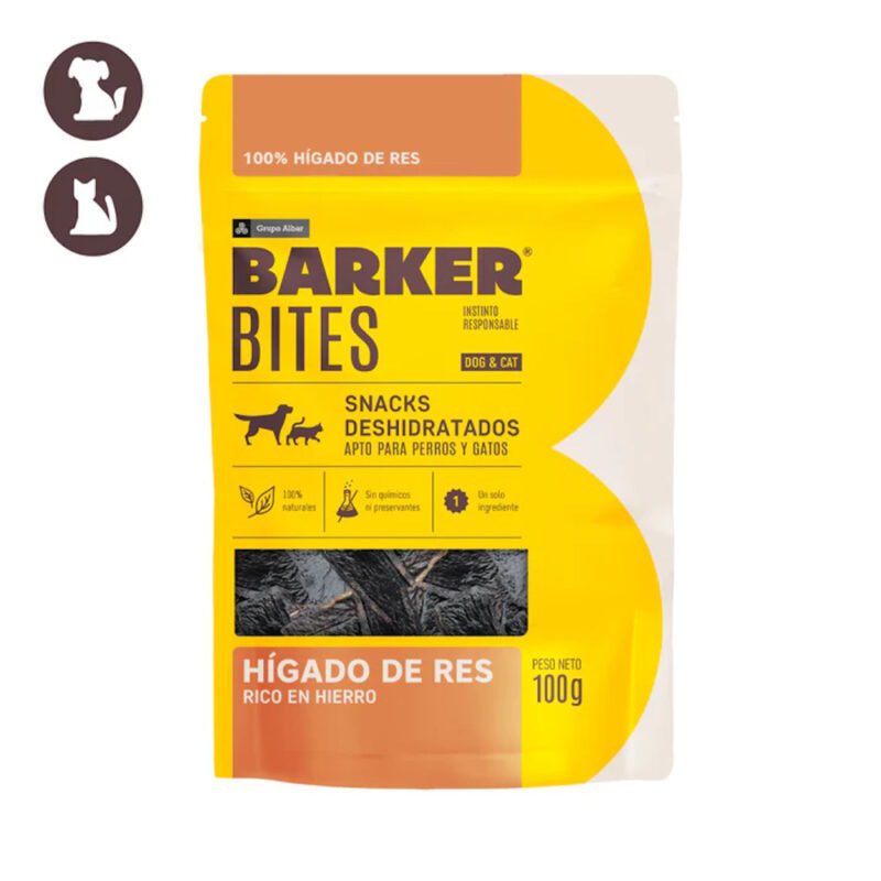Bites-Higado-de-Res_f21fe82b-8997-46f9-9e7c Barker Bites Hígado de Res 100 GR