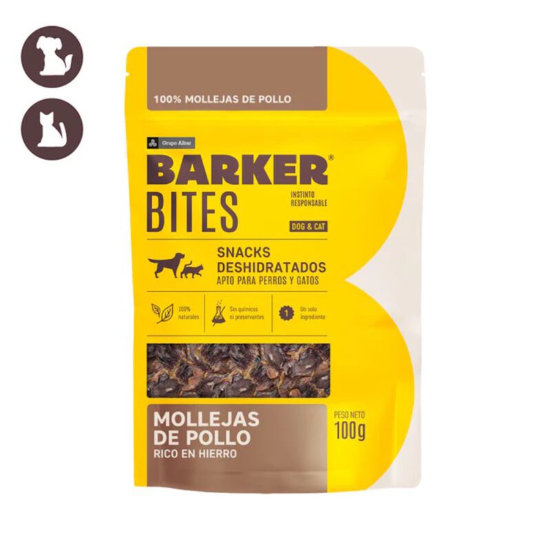 Bites-Molleja-de-Pollo Barker Bites Mollejas de Pollo 100 g