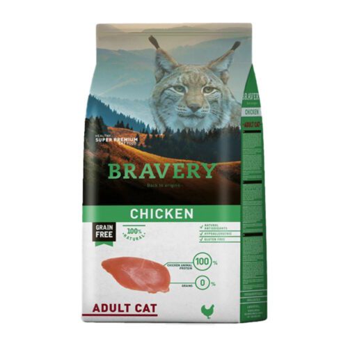 Bravery-Chicken-Cat-Adult-Gatos-adultos1 Bravery pollo gato adulto