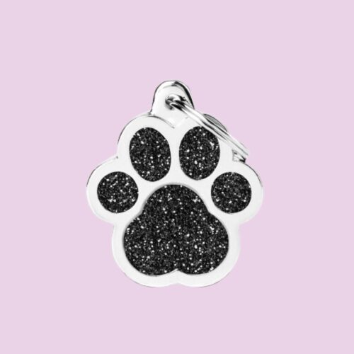 My Family Big Paw Glitter Black