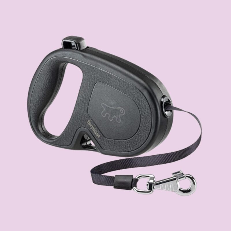 Ferplast Flippy One Tape Black Lead / Correa Retractil