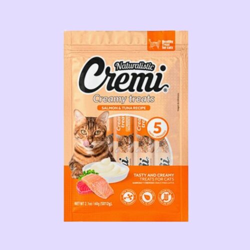 CREMI CREAMY TREATS SALMON & ATUN 60g
