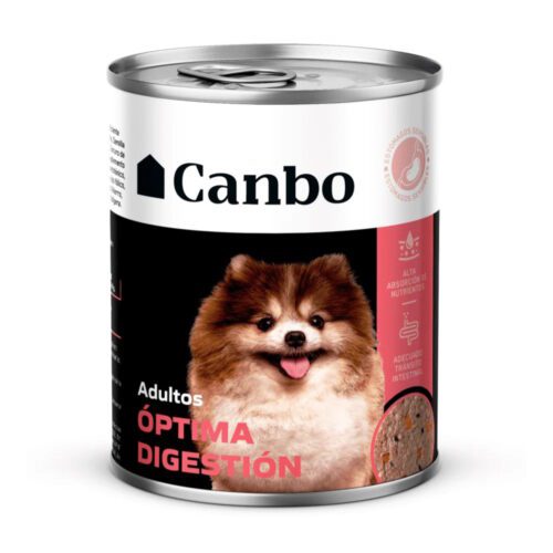 Canbo-Pate-Optima-Digestion-Perros-adultos Canbo Paté Óptima Digestión 330 Gr.