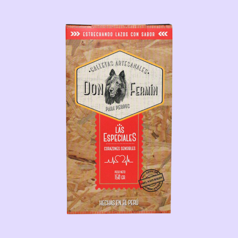 Don Fermín Galletas Especiales Corazones Sensibles 120 g