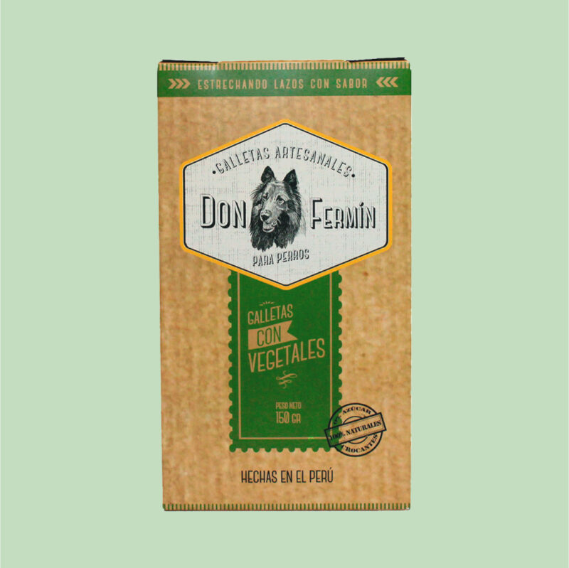 Don Fermín Galletas con Vegetales 120 g