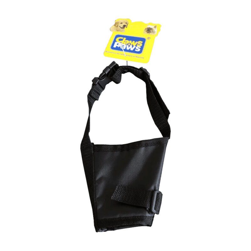 GRATIS-2023-08-17T155142.185 Claws & Paws Bozal Negro de Tela Negro #2