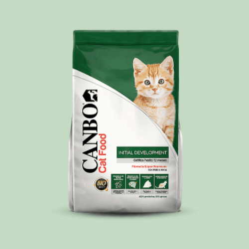 Canbo Cat Food Initial Development Cachorros