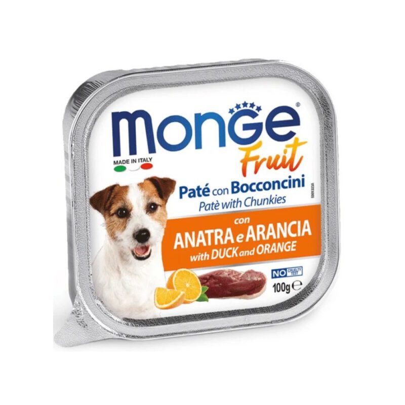Monge-Fruit-Pato-y-Naranja-x-150gr-Pate-para-perros Monge Fruit Pato y Naranja 100 g