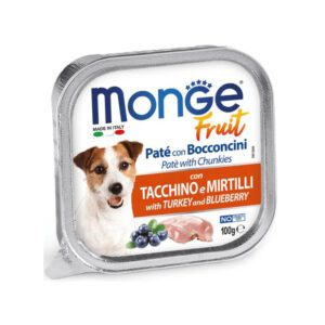 Monge-Fruit-Pavo-y-Arandanos-x-150gr-Pate-para-perros Monge Fruit Pavo y Arándanos 100 g