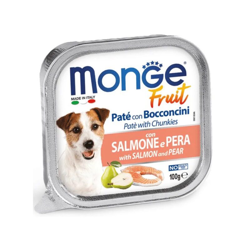 Monge-Fruit-Salmon-y-Pera-x-150gr-Pate-para-perros Monge Fruit Salmón y Pera 100 g