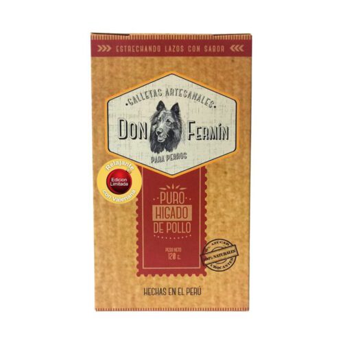PP000412 Don Fermín Galletas Puro Hígado de Pollo 120 g