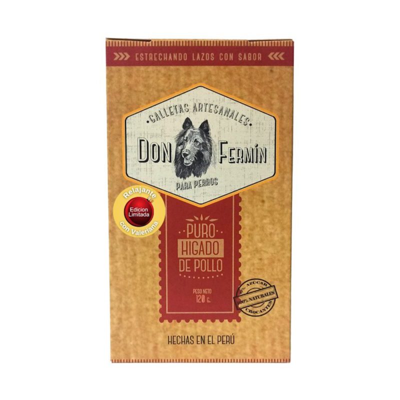 PP000412 Don Fermín Galletas Puro Hígado de Pollo 120 g