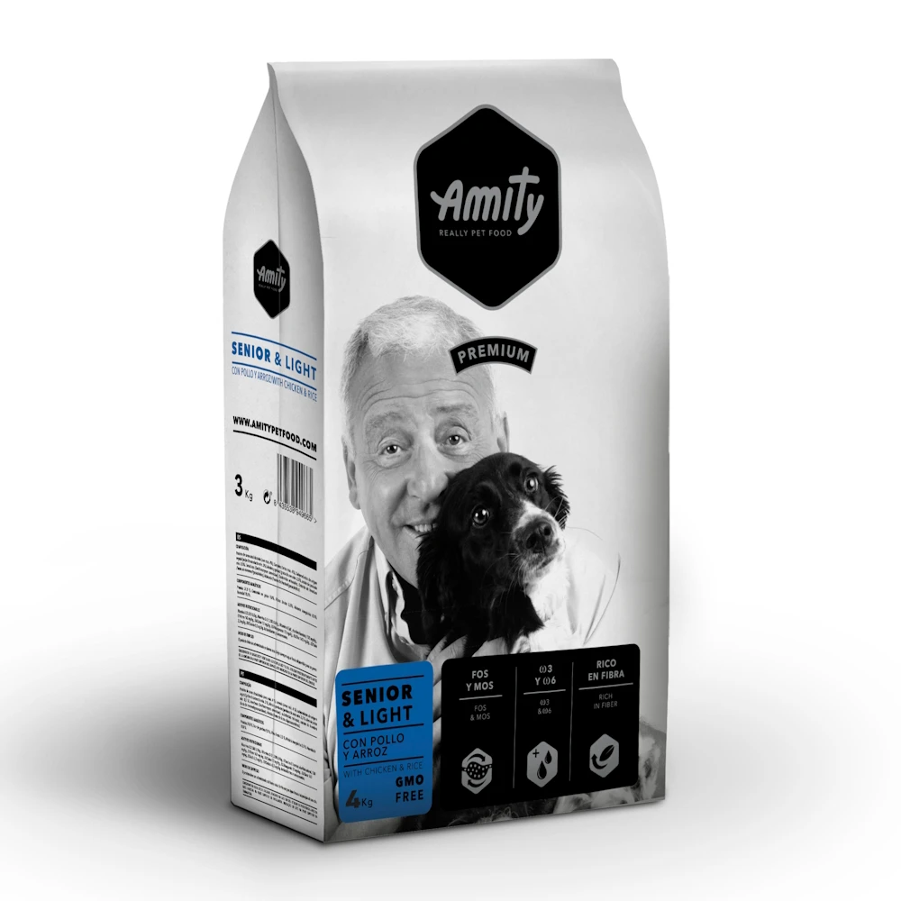 amity premium perro senior light perro toda las razas