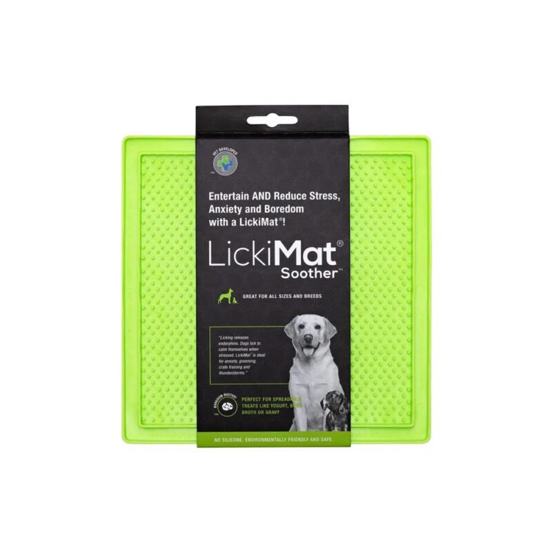 imageUrl_1 (2) LickiMat Soother Green Dog