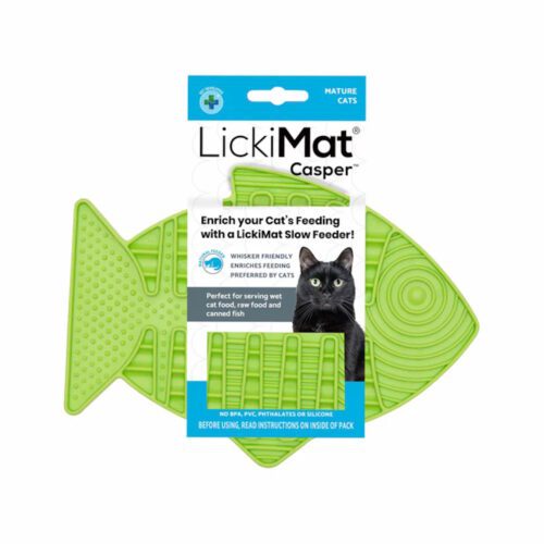 lickimat-casper-cat-licking-mat-24 LickiMat Casper Green