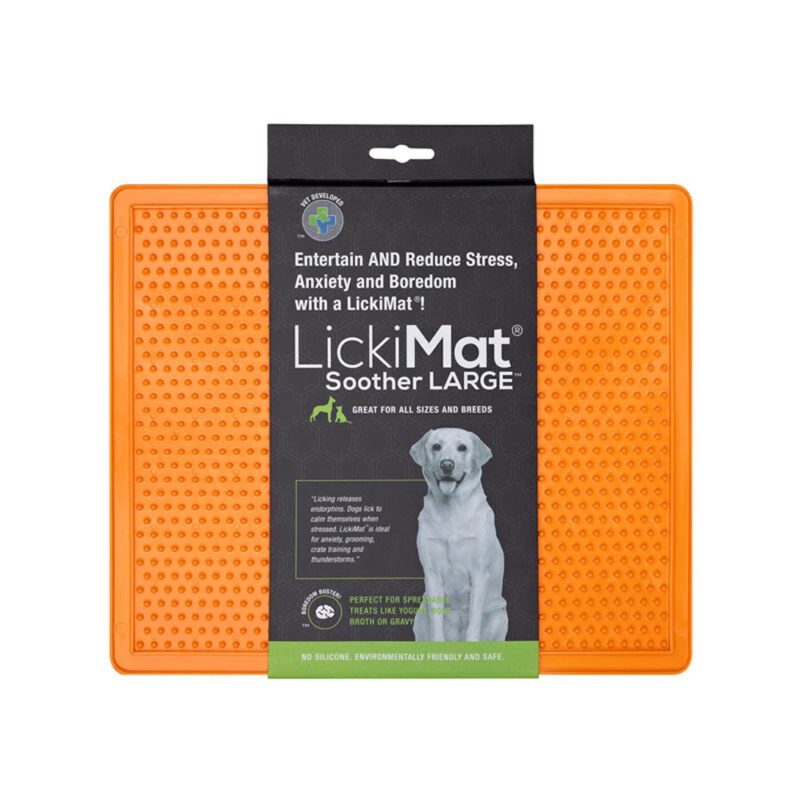 sootherxlnaranjaFINAL LickiMat Soother XL Orange