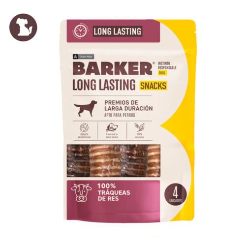 traquea Barker Long Lasting Tráqueas de Res 4 u