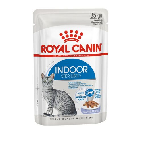 Feline-Health-Nutrition-Indoor-Steril-Feline-Wet-Pounch-12X85G Feline Health Nutrition Indoor Steril Feline Wet Pounch 12X85G