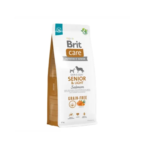 Brit Care Dog Grain-Free Senior & Light Salmon