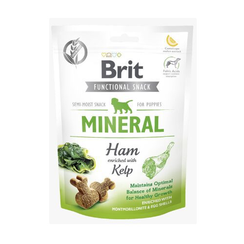 Brit-Care-Functional-Snack-Mineral-Ham-For-Puppies-150-GR Brit Care Functional Snack Mineral Ham For Puppies 150 GR