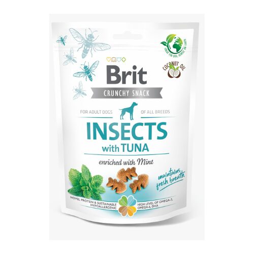 Brit-Crunchy-Snack-Insects-With-Tuna-200-GR Brit Crunchy Snack Insects With Tuna 200 GR