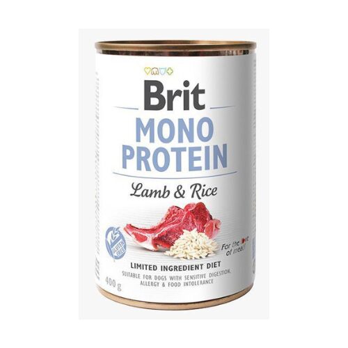 Brit-Mono-Protein-Lamb-Rice-400-GR Brit Mono Protein Lamb & Rice 400 GR