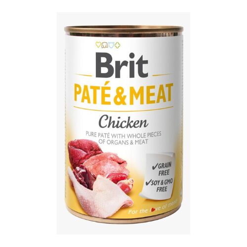 Brit-Pate-Meat-Chicken-400-GR Brit Pate & Meat Chicken 400 GR