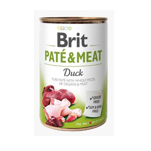 Brit-Pate-Meat-Duck-400-GR Brit Pate & Meat Duck 400 GR