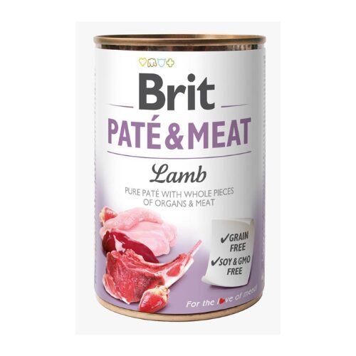 Brit-Pate-Meat-Lamb-400-GR Brit Pate & Meat Lamb 400 GR