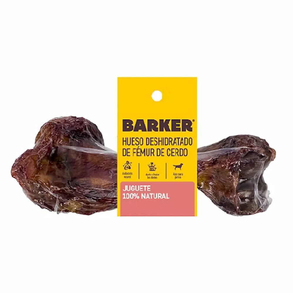 Barker hueso deshidratado fémur de cerdo