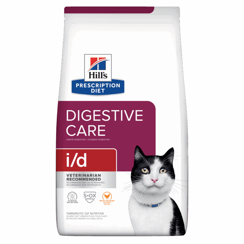 HILLS PD Feline i/d Dry 4 lb - 1.8kg