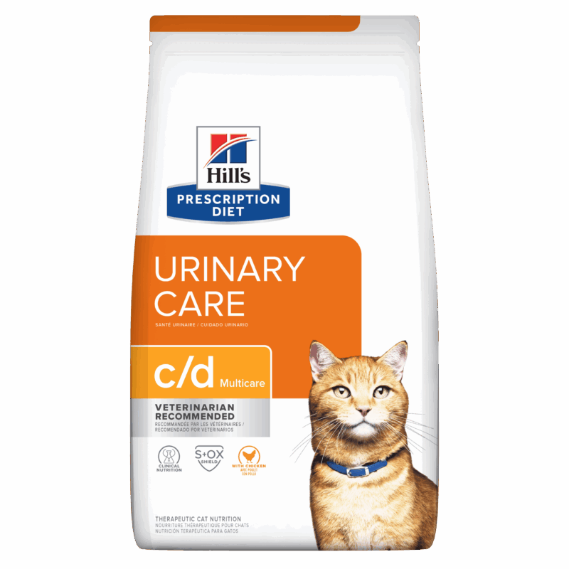 HILLS PD Feline c/d Multicare 4 lb - 1.8kg