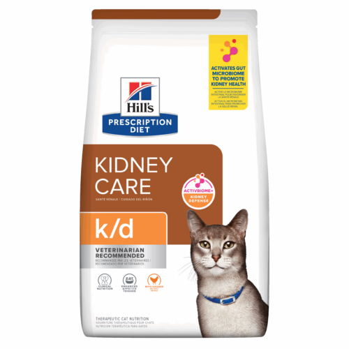 HILLS PD Feline k/d Dry 4 lb -1.8kg