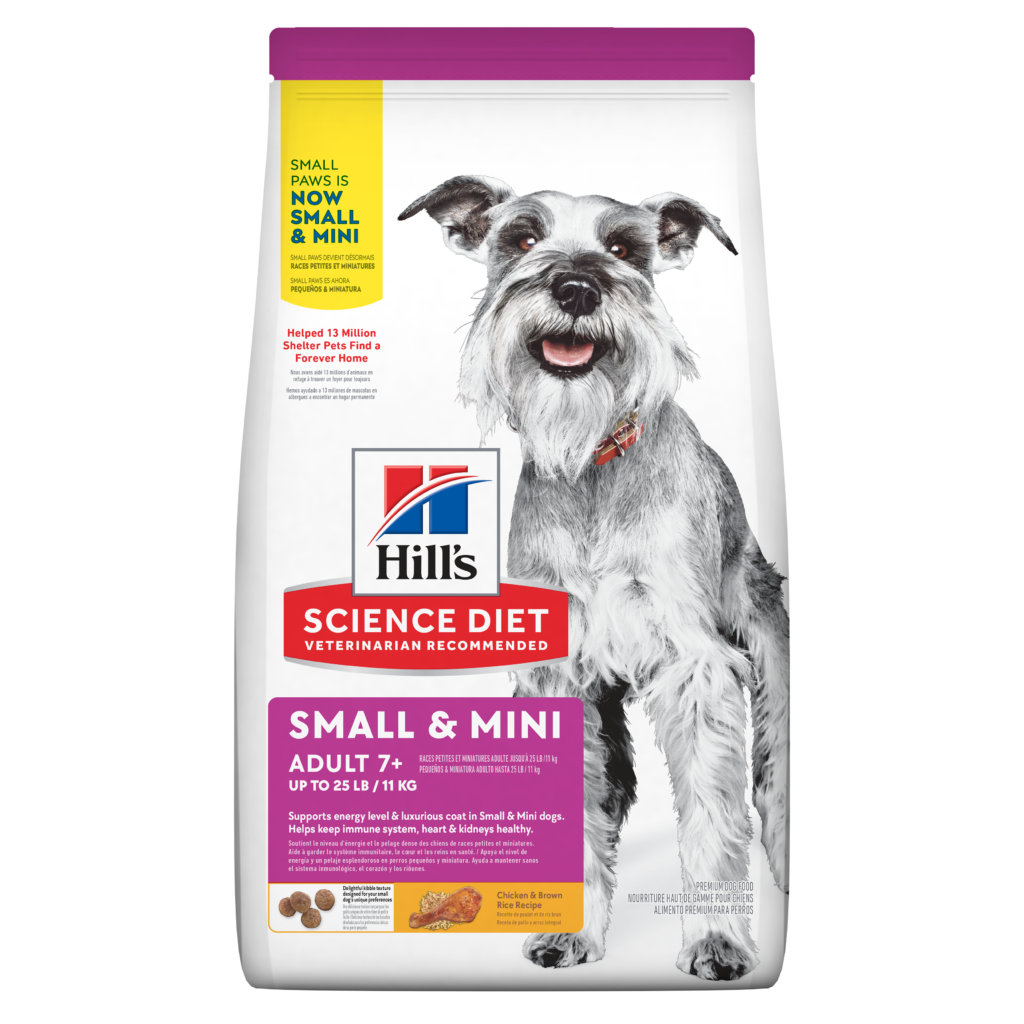 HILLS ADULT 7 + SMALL & MINI 4.5 lb - 2KG