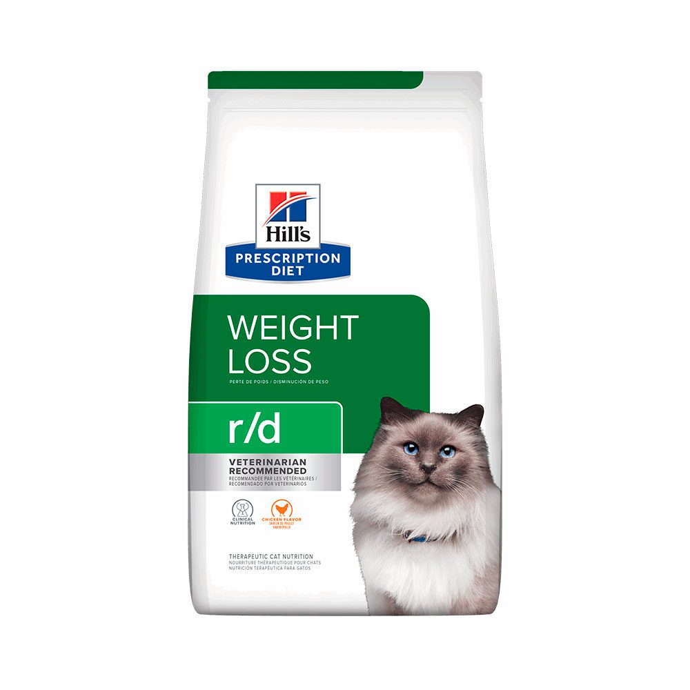 Hills Pd Feline r/d Dry 4 lb /1.8KG Control del peso