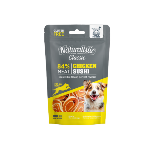 NATURALISTIC CLASSIC CHICKEN SUSHI 100 GRS